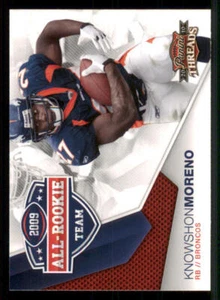 2010 Panini Threads 2009 All Rookie Team #2 Knowshon Moreno - Picture 1 of 2