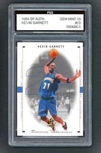 1998-99 SP Authentic - Kevin Garnett #53 Timberwolves FGS 10 - Picture 1 of 2