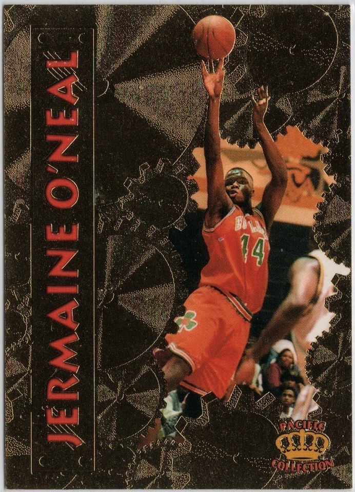 Tarjeta de novato Pacific Power Jermaine O'Neal 1996 #38 Foto 1 de 1