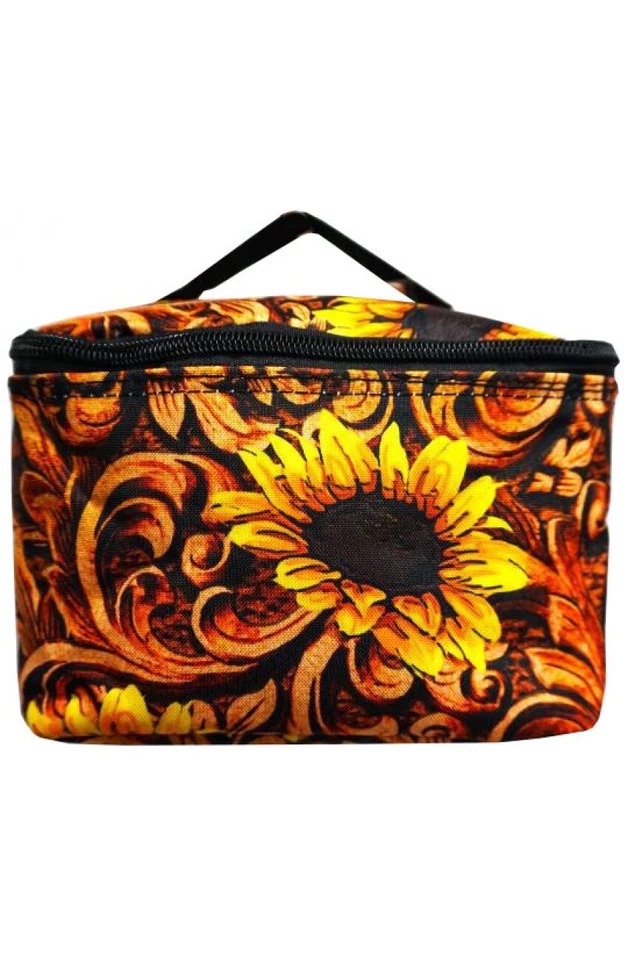 Estuche Cosmético Girasol Boho Viaje - Nueva Llegada Foto 1 de 1