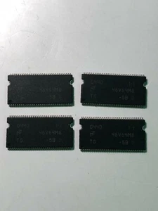 MT46V64M8 TG -5B 5nS SDRAM TSOP66 Micron FORD HSRNS repair - genuine part x4 pcs - Foto 1 di 1