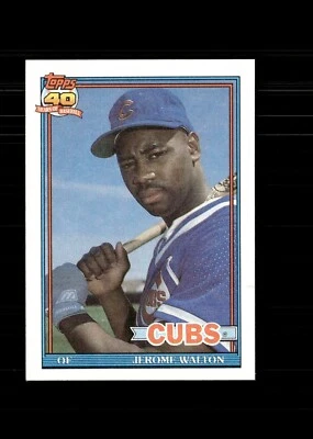 1991 Topps - #135 Jerome Walton - Image 1 of 2