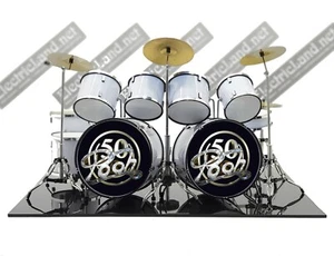 Mini Schlagzeug Doppelbox Tribute to the Pooh Miniatur Drum Sammler Set 50° - Bild 1 von 6