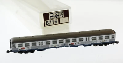 Märklín Mini-Club 8716 Miba 40 Anniversary DB Passenger Rail Train Car Z Marklin - Image 1 of 3
