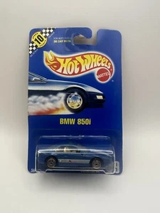 VTG Hot Wheels 1990 Blue Card Speed Points BMW 850i #149 - Picture 1 of 11