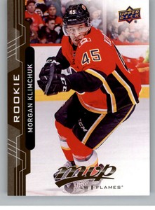2018-19 UD MVP #225 Morgan Klimchuk RC Rookie Card Calgary Flames ID:161466