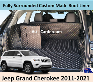 Fits Jeep Grand Cherokee 2011-2021 Custom Made Trunk Boot Mats Liner Cargo Cover
