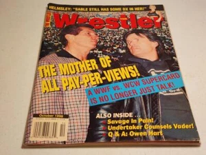 The Wrestler Magazine October 1998  Vince McMahon Eric Bischoff - Picture 1 of 3