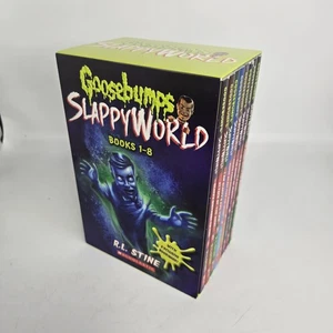 Goosebumps Slappyworld Books 1-8 Lot Set - Foto 1 di 13