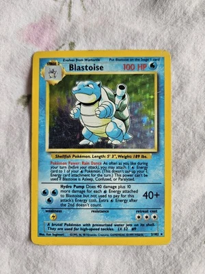 Blastoise 2/102 Base Set Holo Rare Pokemon Card - Image 1 of 2