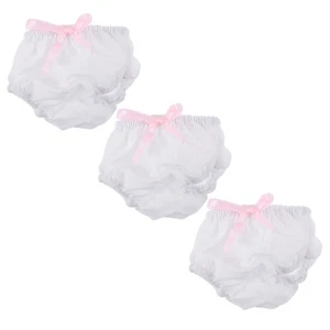3 Piezas Bebé Bragas Pantalones Cortos Zapatos Juguetes para Cachorros Pañal Usar Modelo - Imagen 1 de 12