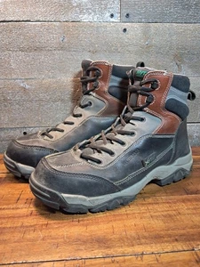 Hytest Work Boots Shoes Mens Size 9.5 M Waterproof Safety Toe Met Guard   - Picture 1 of 11