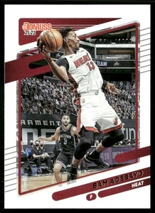 2021-22 Panini Donruss Basketball Card Base Bam Adebayo Miami Heat #154 - Picture 1 of 2