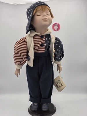 Muñeca Porcelana The Briadiay Collection 17" U.S.A Boy American Edición Limitada #d Foto 1 de 4