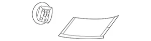 Genuine Toyota Cover Sub-Assembly  Front Pillar  Upper Left 60118-0R051 - Picture 1 of 2