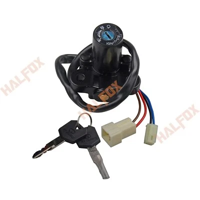 Ignition Switch Lock Key For Yamaha MT07 FZ07 MT09 FZ09 FZ6 FZ8 XJR1300 FJ09 - Image 1 of 3