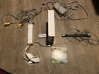 Nintendo Wii Bundle Gamecube Compatible with Wii Sports Game, Works Well