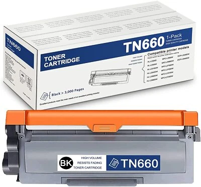 1PK TN660 630 Toner Compatible for Brother HL-L2300D L2340DW DCP-L2540DW Printer - Image 1 of 4