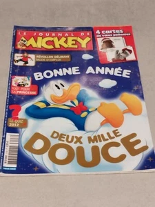 WALT DISNEY LE JOURNAL DE MICKEY BONNE ANNÉE DEUX MILLE DOUCE N°3106 GG - Imagen 1 de 1