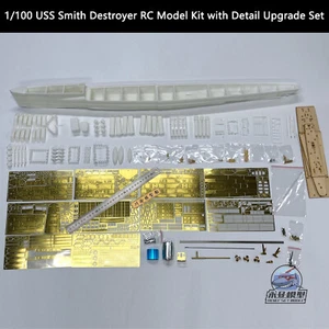 1/100 USS Smith Zerstörer RC Modellbausatz mit Detail Upgrade Set CY525 - Bild 1 von 12