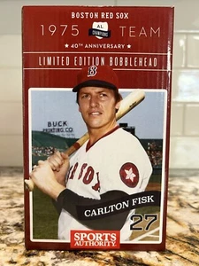 CARLTON FISK "PUDGE" 1975 Boston Red Sox Bobblehead (Fenway Park SGA 5/5/2015) - Photo 1 sur 9