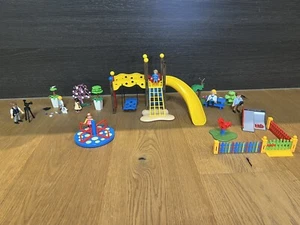 PLAYMOBIL 5568 + 9230 + 9094 Spielplatz , Fotograf mit Kindern,Skater mit Rampe - Bild 1 von 4