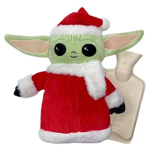 Botella térmica botella de cama 3D Star Wars Baby Yoda Mandalorian funda de peluche aprox. 40 cm - Imagen 1 de 3