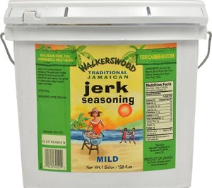 Walkerswood Jamaican Jerk Seasoning Mild 128 Fl Oz Versatile Marinade - Picture 1 of 5