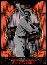 2023 Select Orange Flash Prizms #69 Babe Ruth NM-MT Red Sox Concourse 