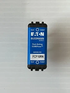 EATON Bussmann FCF10RN	Fast Acting CUBEFuse 10A Non-Indication - Picture 1 of 4