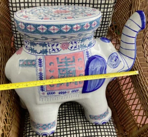 ELEPHANT 20 ” Ceramic  Statue  made in china pre owned - Picture 1 of 18