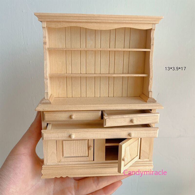 Modello Didattico MOBILI PER LA Casa Delle Bambole In Legno