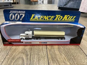 007 Ultimate Bond Coll'n CORGI TY07201 Kenworth TANKER Licence to Kill NEW - Picture 1 of 6