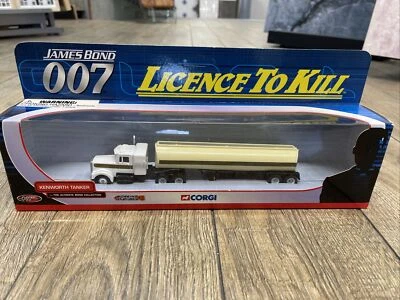 007 Ultimate Bond Coll'n CORGI TY07201 Kenworth TANKER Licence to Kill NEW - Image 1 of 4