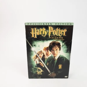 Harry Potter and the Chamber of Secrets (Fullscreen Edition) (DVD) 2+ Ship FREE - Picture 1 of 2