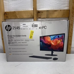 HP 22-dg0013w 22" FHD Intel Pentium UHD Graphics 605 8GB RAM (READ DESCRIPTION!) - Picture 1 of 9