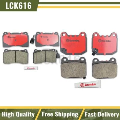 Brembo Brake Pads Ceramic Pads Set Front Rear 2X For 2017-2018 Subaru BRZ - Image 1 of 3