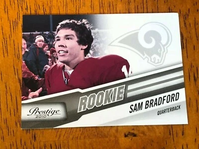 2010 Panini Prestige Rookie Sam Bradford #287 NMMT - Image 1 of 2