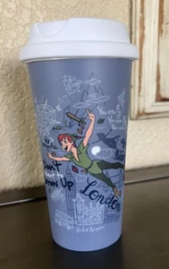 Disney Epcot World Showcase United Kingdom Peter Pan Tumbler Cup 20oz New - Picture 1 of 4