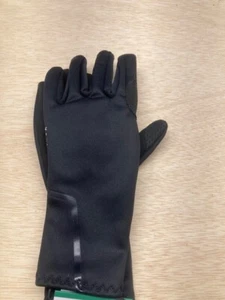 Van Rysel 500 Mid Season Black Road Cycling Gloves Sz S Full Finger Long Rist! - Picture 1 of 4