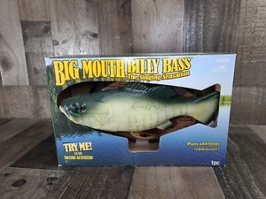 "I WILL SURVIVE" Big Mouth Billy Bass The Singing Sensation Gemmy New In Box - Picture 1 of 4