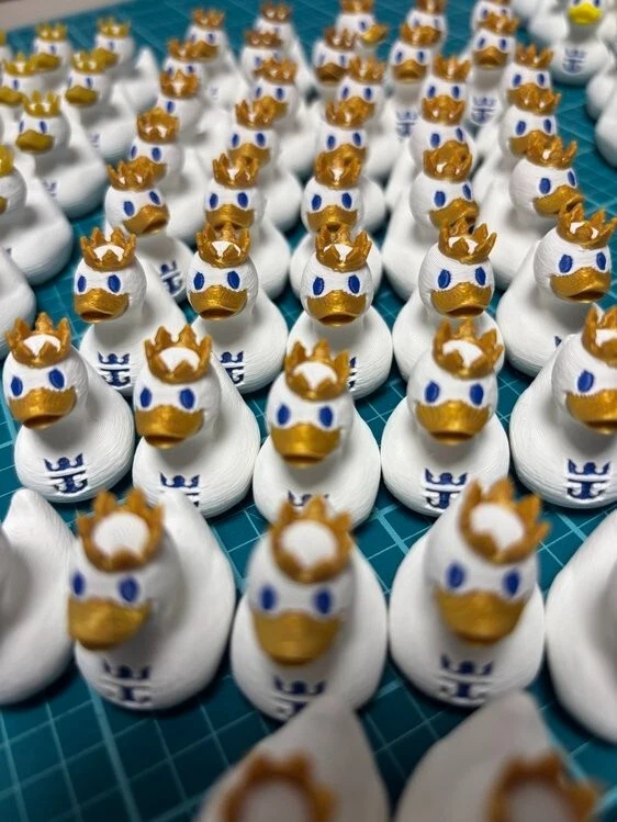 Royal Caribbean Ducks 25 pack of 1.25 inches - Image 1 of 1