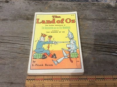 L. Frank Baum The Land Of Oz The Further Adventures Of The Scarecrow & Tin Man Foto 1 de 4