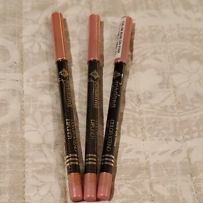 Lot Of 3 Jordana Color Xtend Lipliner Lip Liner Run on Pink New Sealed - Image 1 of 4