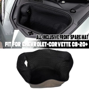 Alfombrilla de almacenamiento frontal bandeja de piso de carga forro de cuero para Chevrolet Corvette C8 2020+ - Imagen 1 de 15