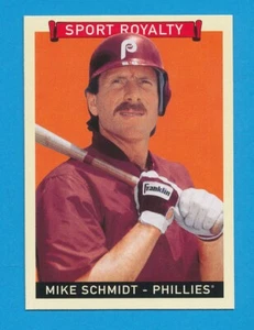 MINT SPORT ROYALTY MIKE SCHMIDT HOF 2008 UPPER DECK UD #280 FRESH RIPPED *TPHLC - Imagen 1 de 2