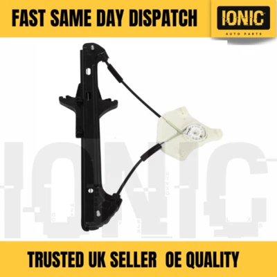 VW Golf MK7 2013–2019 Rear Left Passenger Window Regulator Manual/Electric - Image 1 of 4