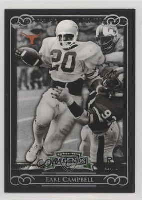2008 Press Pass Legends Silver Holofoil /499 Earl Campbell (White Jersey) HOF - Image 1 of 2