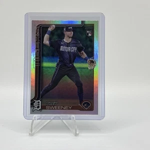 2025 Topps Serie 1 Trey Sweeney #67 Rainbow Foilboard (RC) Detroit Tigers - Bild 1 von 2