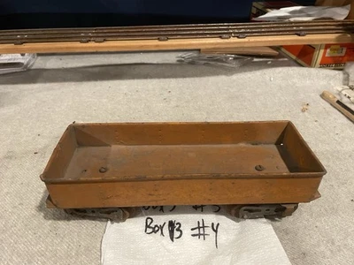 Lionel 战前早期标准规格 #12? 橙色贡多拉 — 第 1/4 张图片